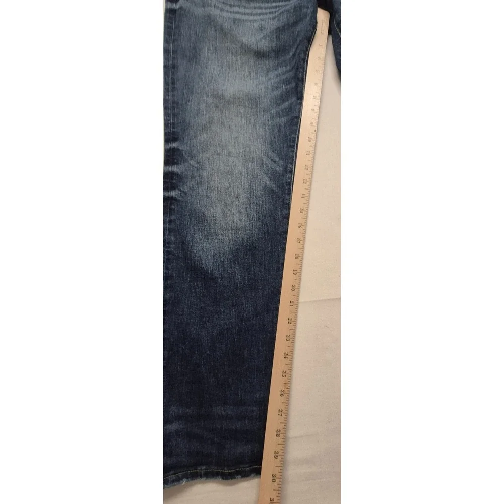 American Eagle AirFlex men's slim straight denim blue jeans‎ 38x32 dark wash